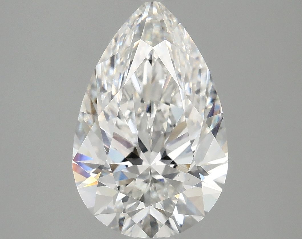 Lab Grown Diamond 3,07Ct E-VS1 Pear - IGILG816661658 1