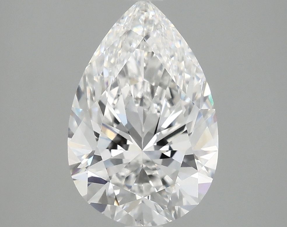 Lab Grown Diamond 2,52Ct D-VVS2 Pear - IGILG821624655 1