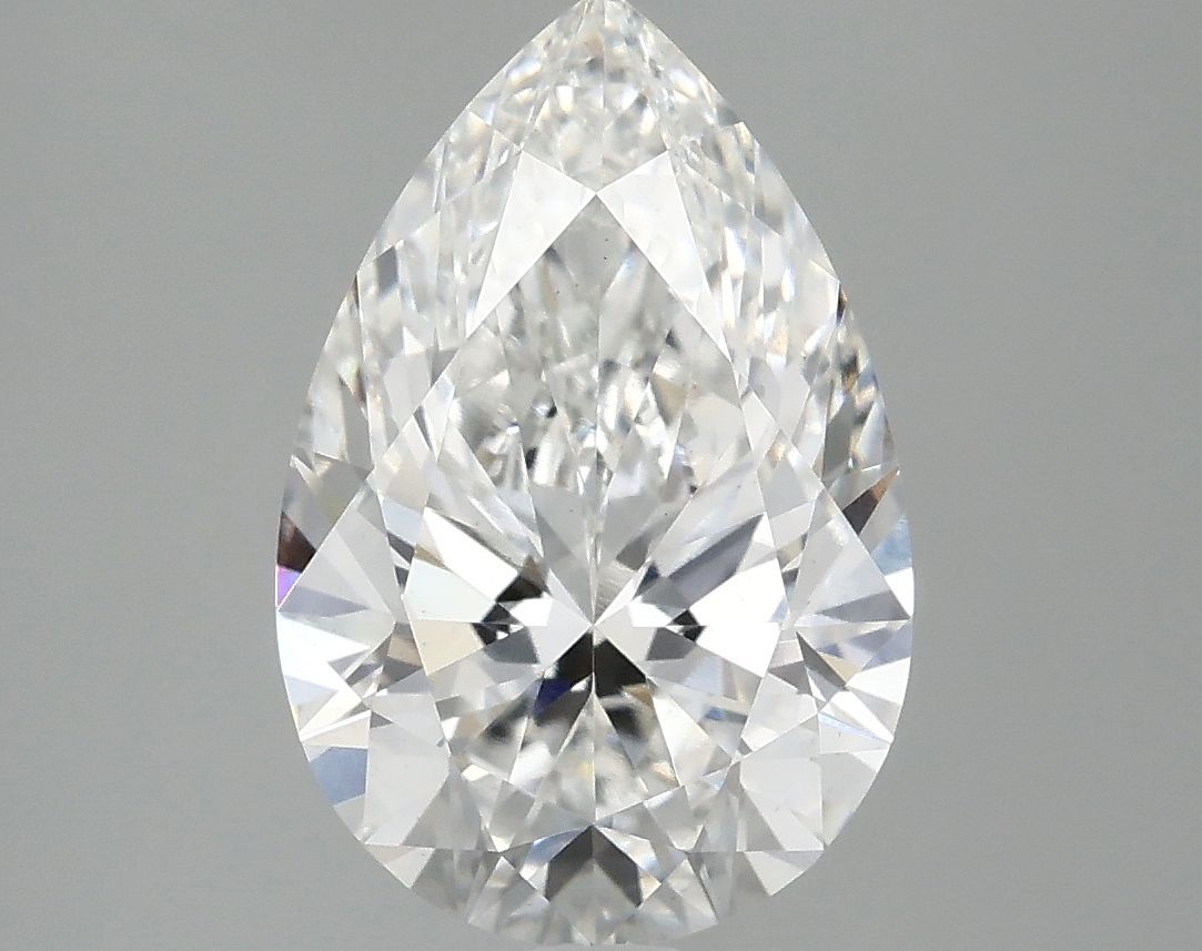Lab Grown Diamond 3,02Ct E-VS1 Pear - IGILG816656698 1