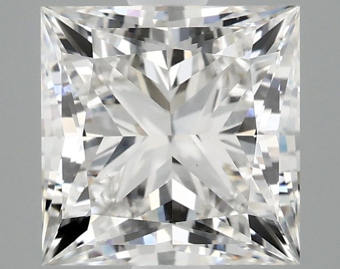 Lab Grown Diamond 3,04Ct F-VS1 Princess - IGILG819611442 1