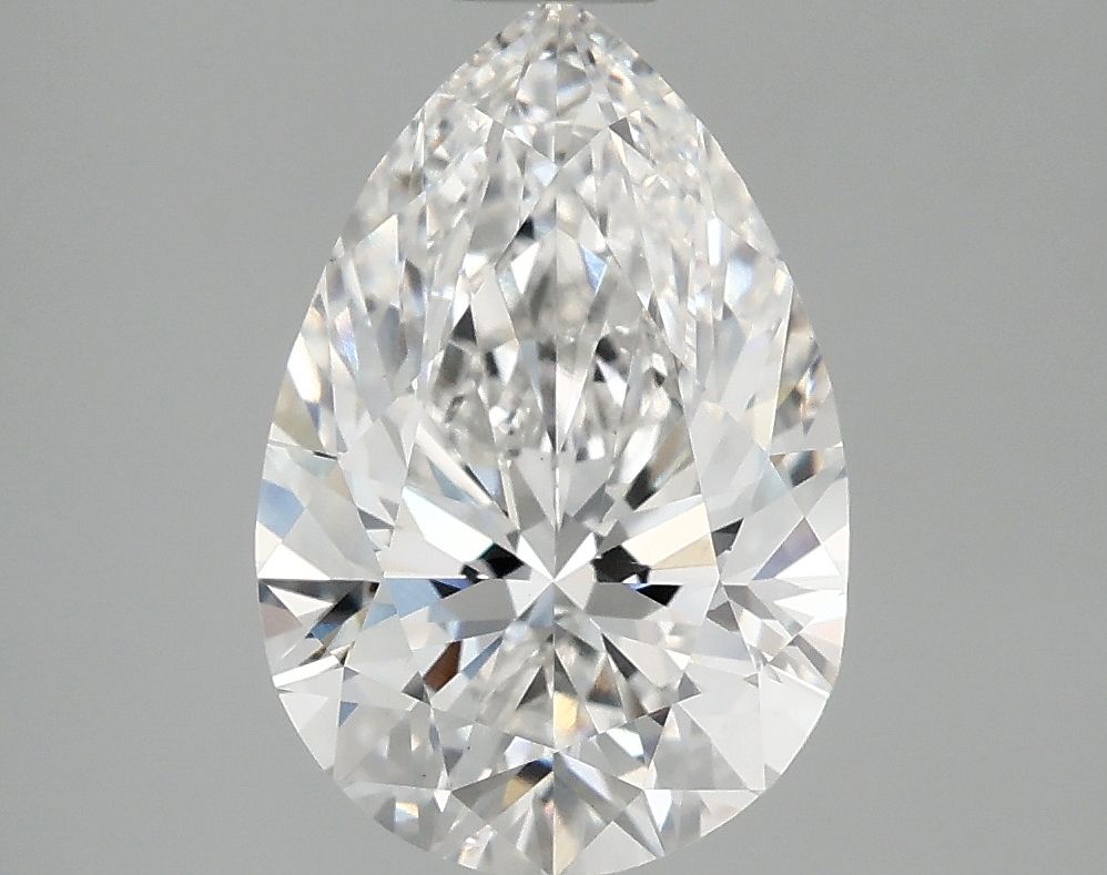 Lab Grown Diamond 2,88Ct E-VS1 Pear - IGILG819618483 1