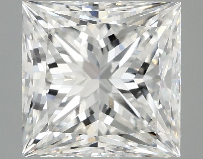 Lab Grown Diamond 2,98Ct F-VS1 Princess - IGILG819630572 1