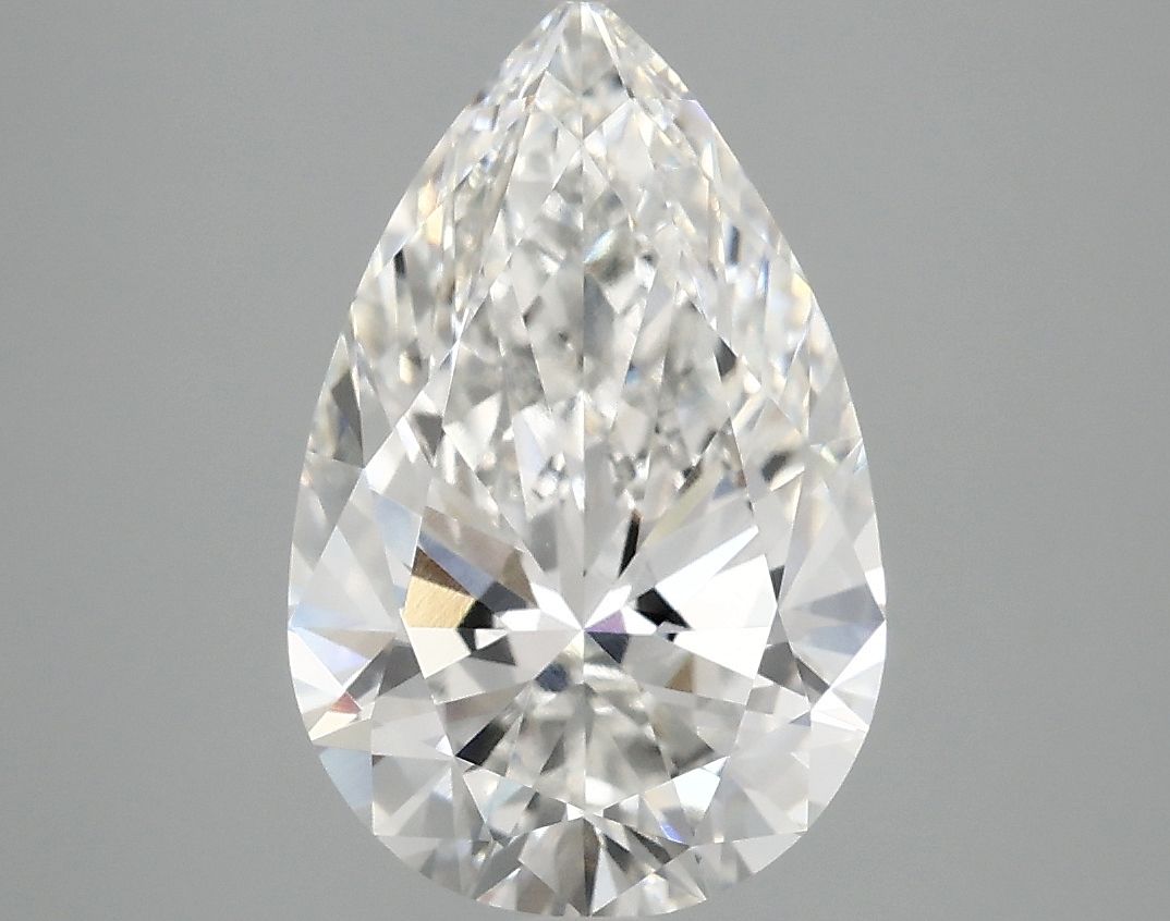 Lab Grown Diamond 3,01Ct F-VVS2 Pear - IGILG817611386 1