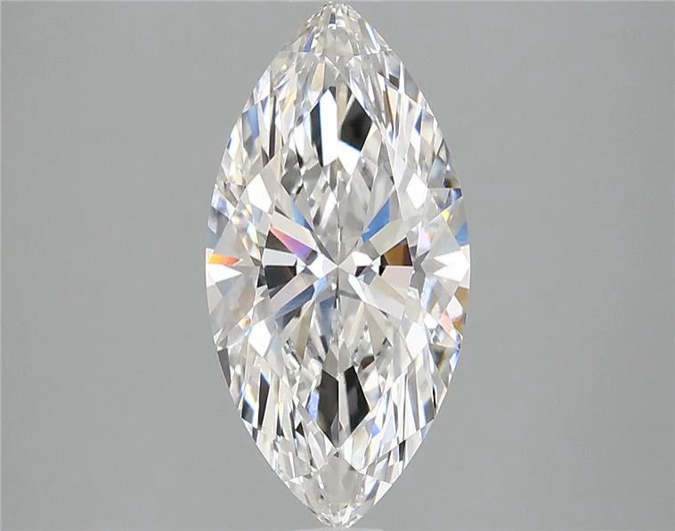 Lab Grown Diamond 3,01Ct F-VVS2 Marquise - IGILG774640679 1