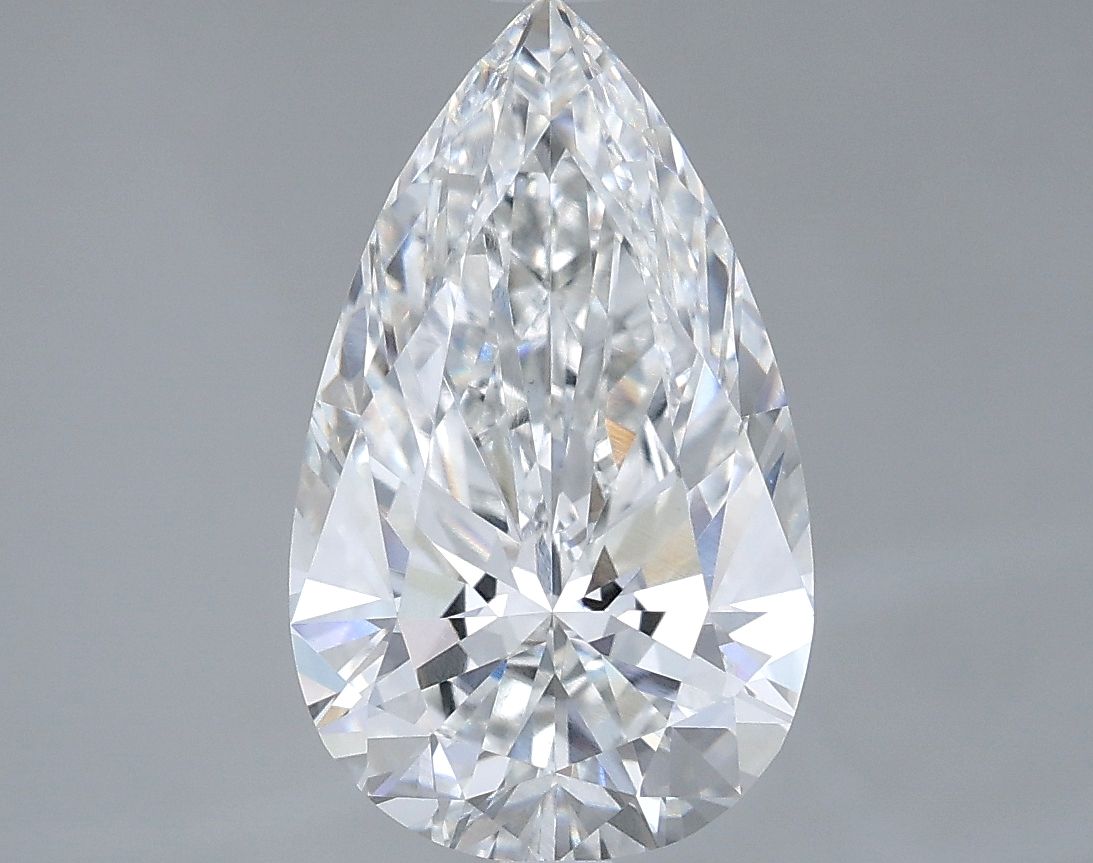 Lab Grown Diamond 3,06Ct E-VVS2 Pear - IGILG827609754 1