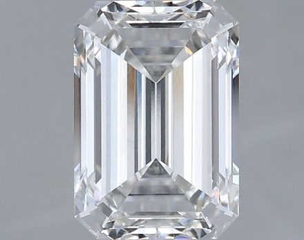 Lab Grown Diamond 2,59Ct F-IF Emerald - IGILG824608557 1