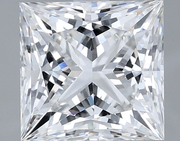 Lab Grown Diamond 2,56Ct E-VS1 Princess - IGILG828699368 1