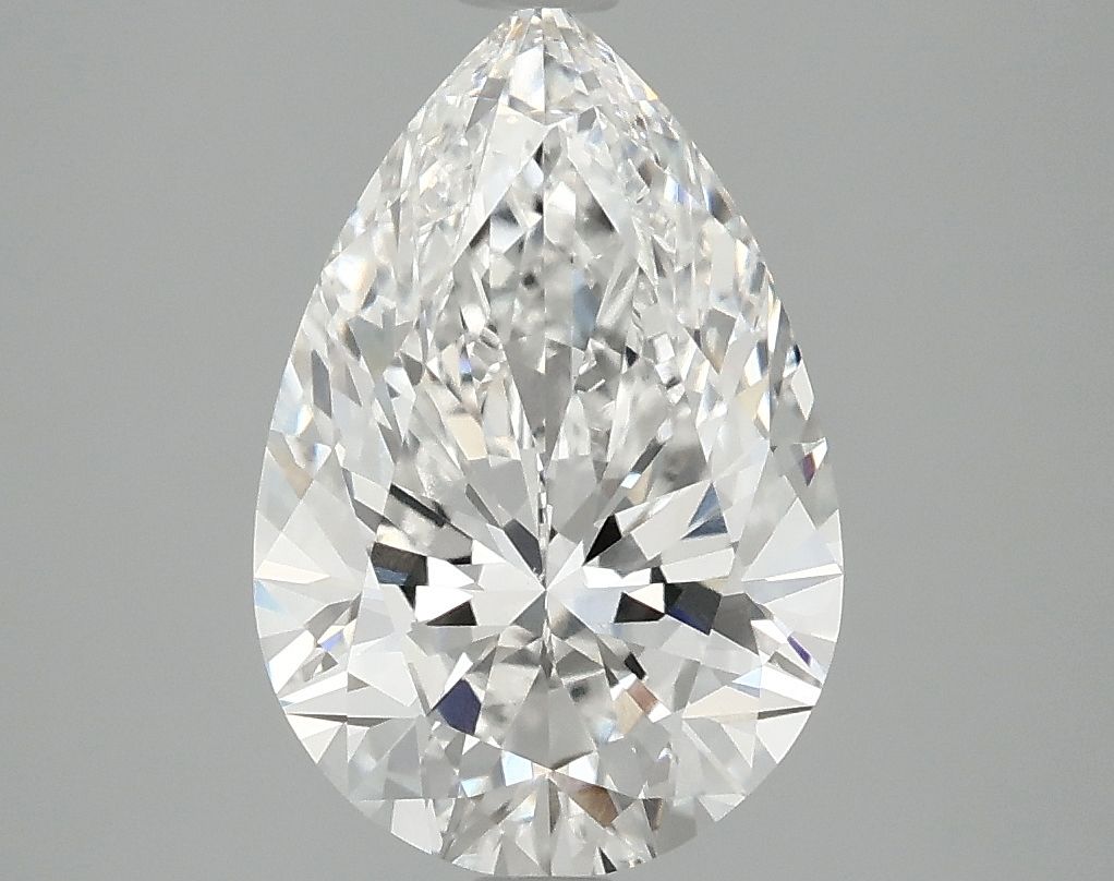 Lab Grown Diamond 3,01Ct F-VVS2 Pear - IGILG813611637 1