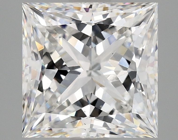 Lab Grown Diamond 3,81Ct E-VS2 Princess - IGILG667439468 1