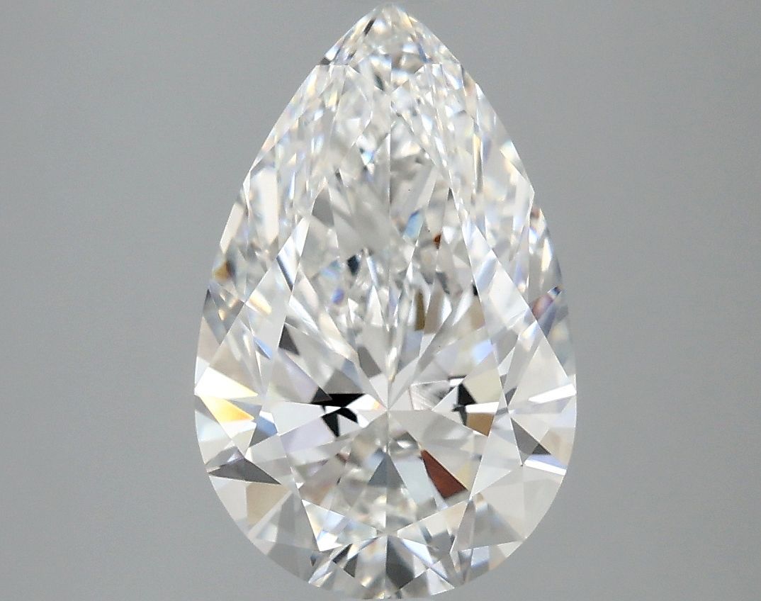 Lab Grown Diamond 2,98Ct E-VS1 Pear - IGILG654433103 1