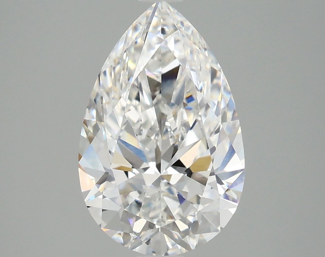 Lab Grown Diamond 2,97Ct E-VS1 Pear - IGILG677504671 1