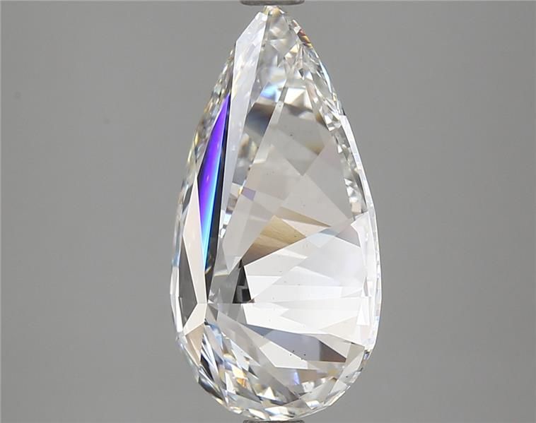 Lab Grown Diamond 3,74Ct F-VS1 Pear - IGILG611386906 1