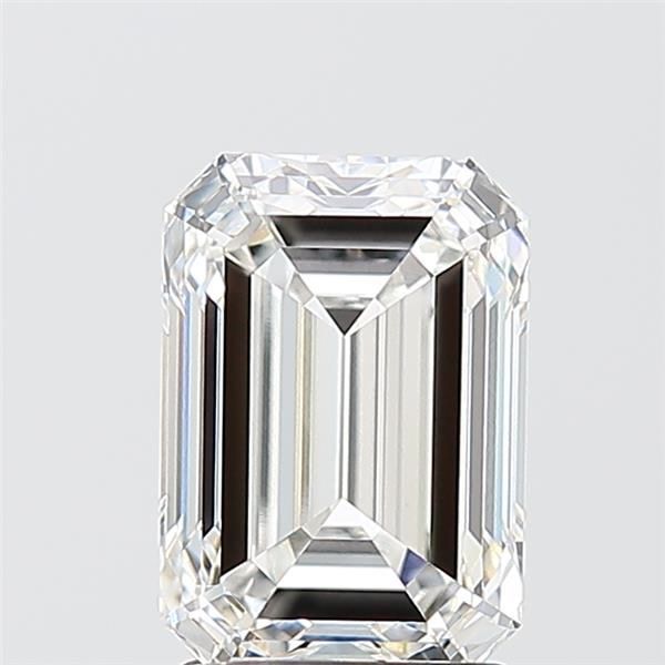 Lab Grown Diamond 2,08Ct F-VVS2 Emerald - IGILG825627771 1
