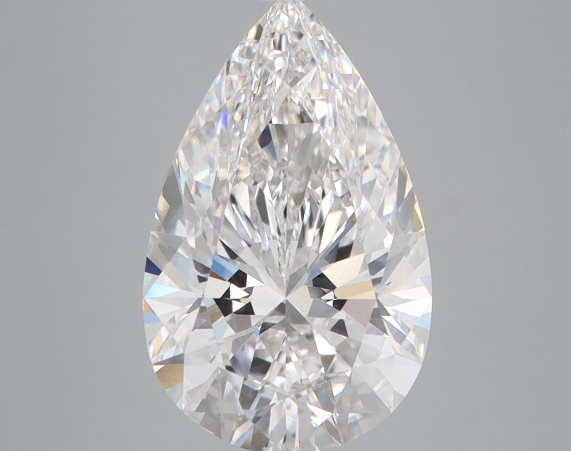 Lab Grown Diamond 3,09Ct D-VVS2 Pear - IGILG741577730 1