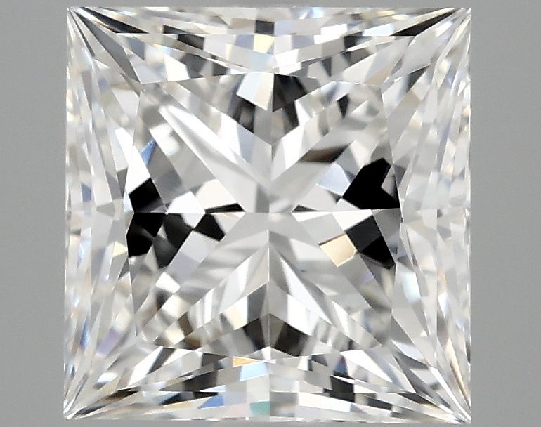 Lab Grown Diamond 2,88Ct F-VVS2 Princess - IGILG818627834 1