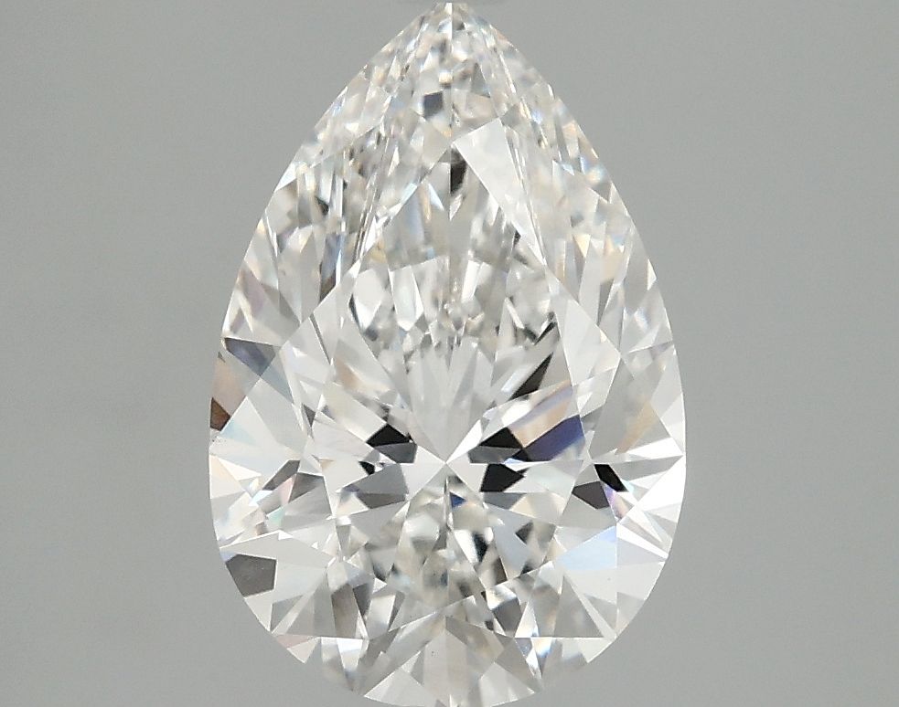 Lab Grown Diamond 2,84Ct F-VS1 Pear - IGILG812627000 1