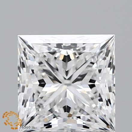 Lab Grown Diamond 1,67Ct E-VVS2 Princess - IGILG563200926 1