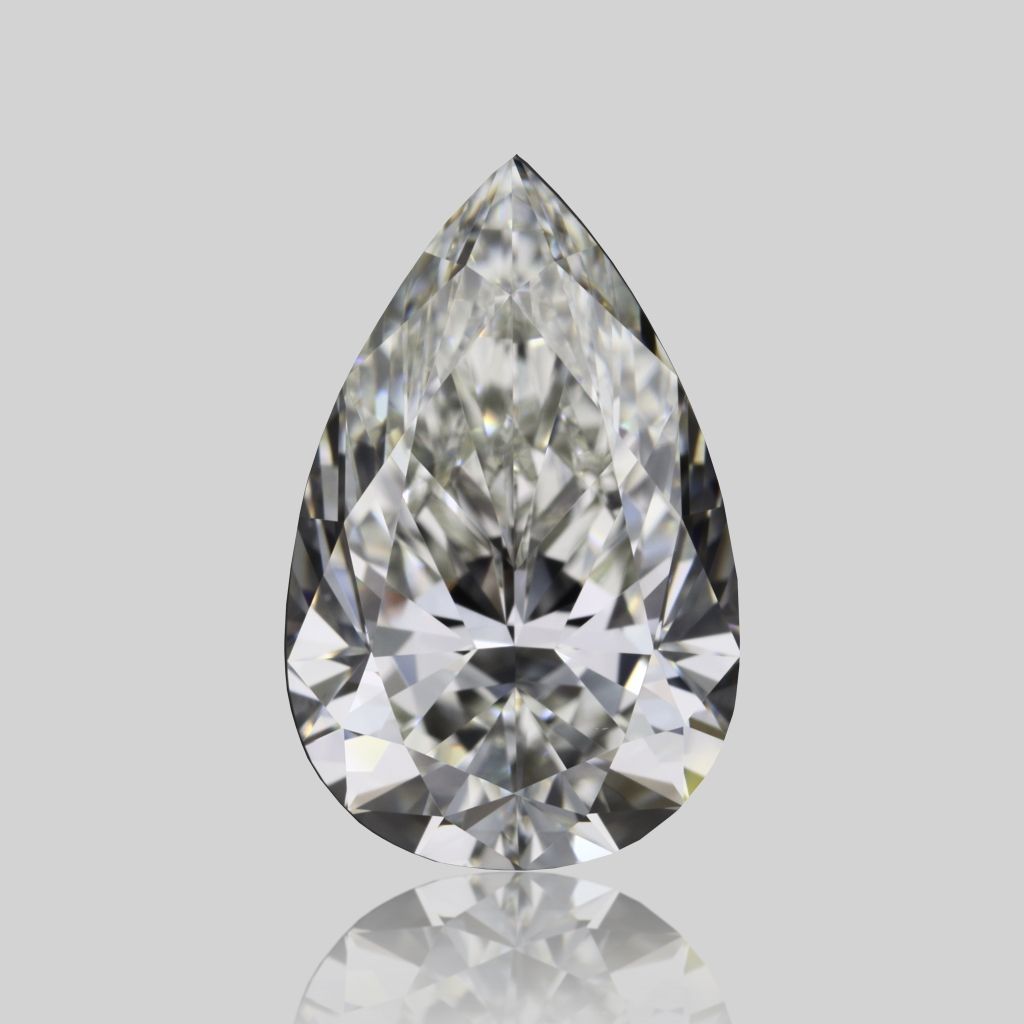 Diamond Natural 1,5Ct J-VS1 Pear - GIA6562121535 1