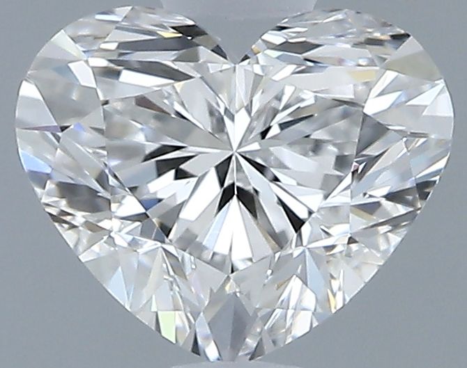 Diamond Natural 0,7Ct E-VVS2 Heart - GIA7518136144 1