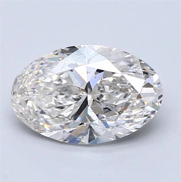 Diamond Natural 1,51Ct I-SI2 Oval - GIA2567156754 1