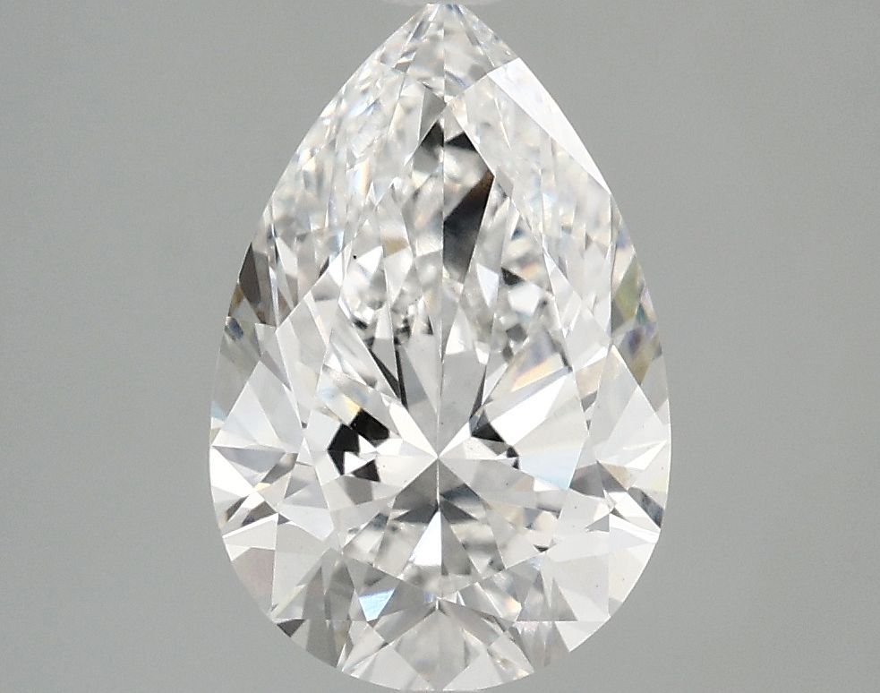Lab Grown Diamond 2,58Ct E-VS1 Pear - IGILG810641279 1
