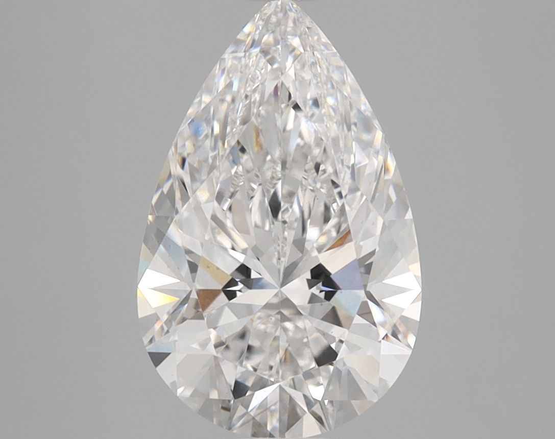 Lab Grown Diamond 2,56Ct D-VS1 Pear - IGILG693553730 1