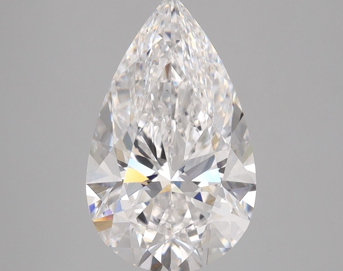 Lab Grown Diamond 2,5Ct D-VS2 Pear - IGILG747504327 1