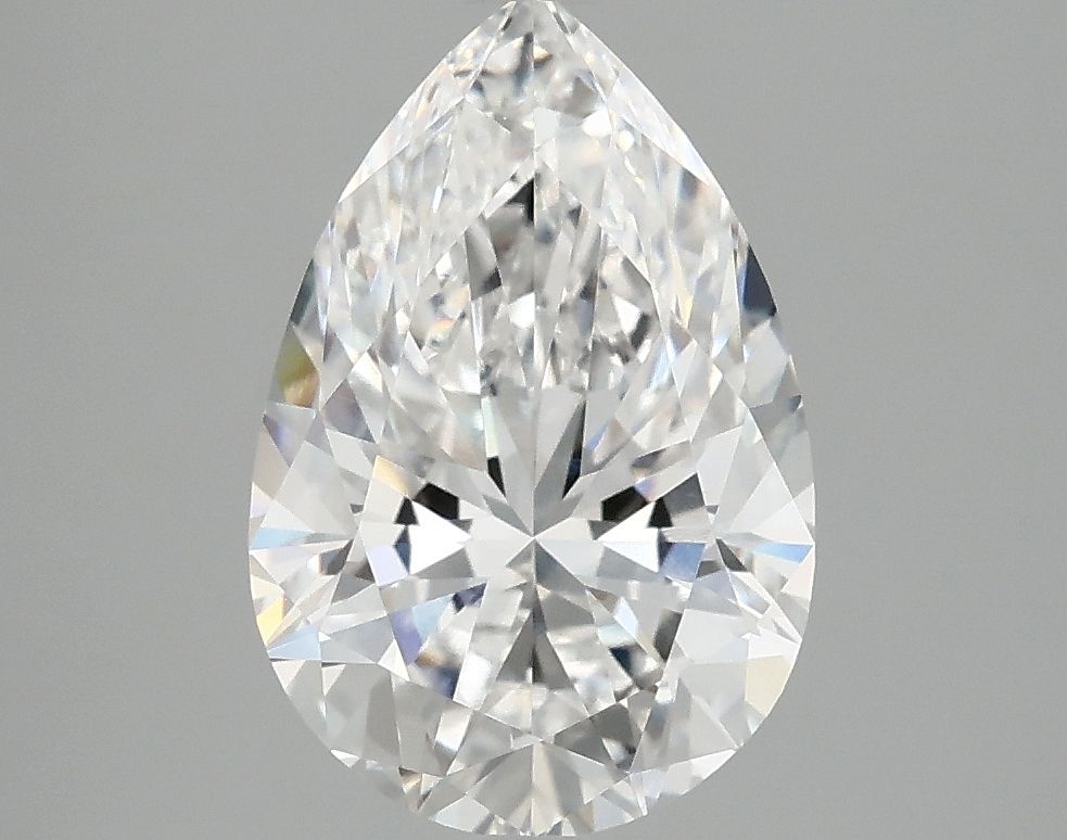 Lab Grown Diamond 3,06Ct E-VVS1 Pear - IGILG814643163 1