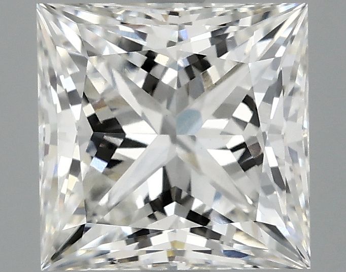 Lab Grown Diamond 2,95Ct F-VS1 Princess - IGILG817656194 1