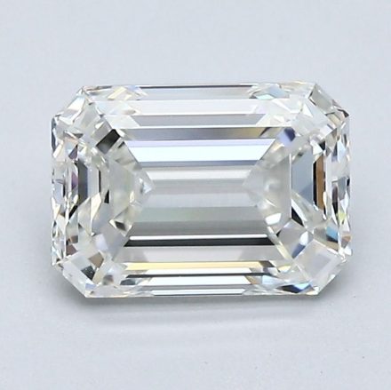 Diamond Natural 1,51Ct H-VVS2 Emerald - GIA2245051105 1