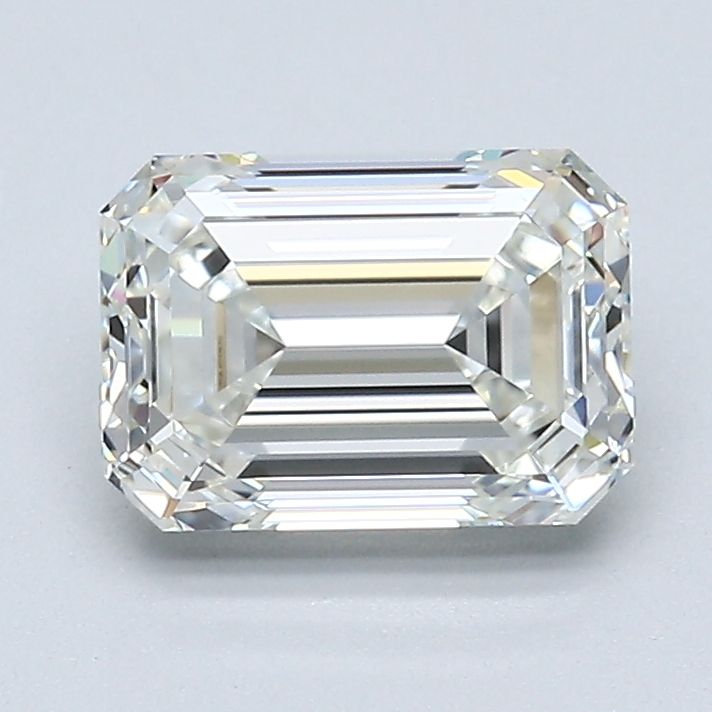 Diamond Natural 1,7Ct I-VVS2 Emerald - GIA6551096302 1