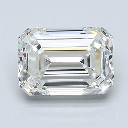 Diamond Natural 1,7Ct I-VVS2 Emerald - GIA6551096302 1