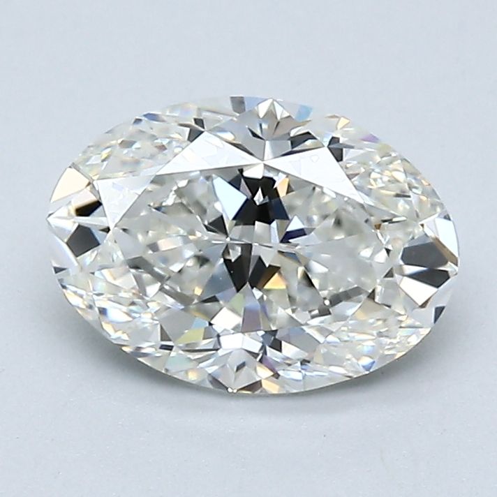Diamond Natural 1,3Ct H-VVS2 Oval - GIA7548994254 1