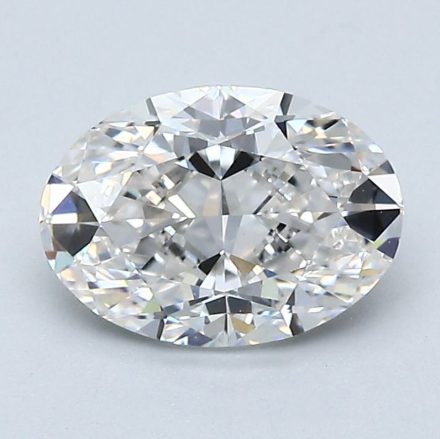 Diamond Natural 1,3Ct G-VVS1 Oval - GIA7543924983 1