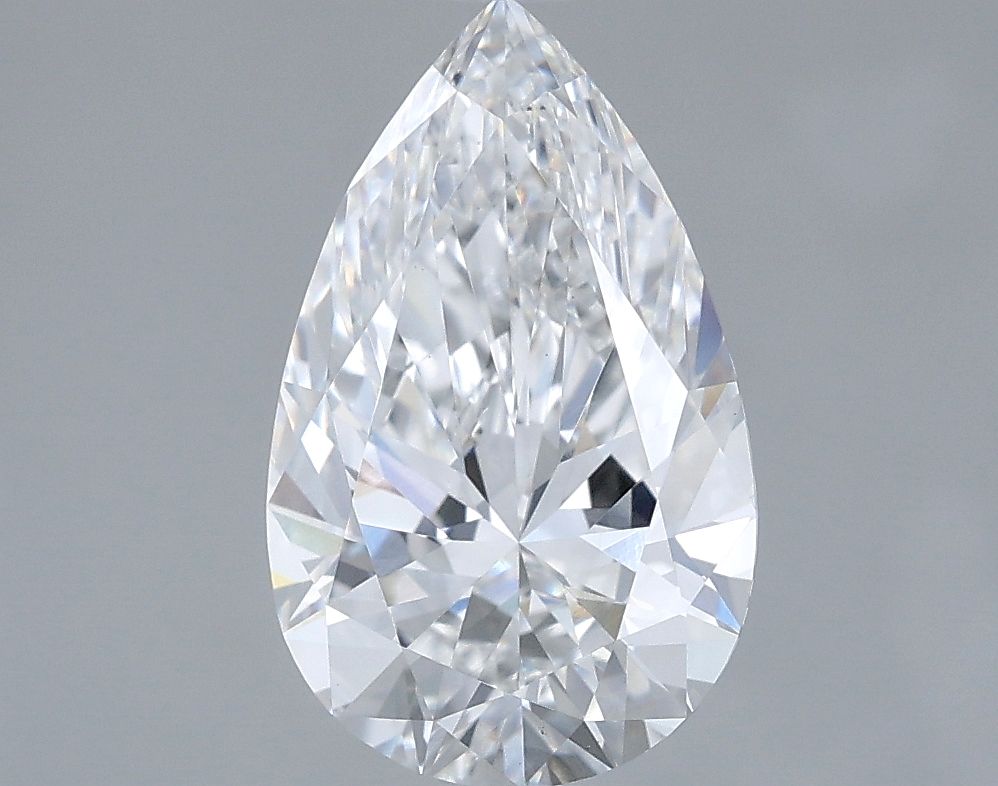 Lab Grown Diamond 2,5Ct E-VVS2 Pear - IGILG814620077 1