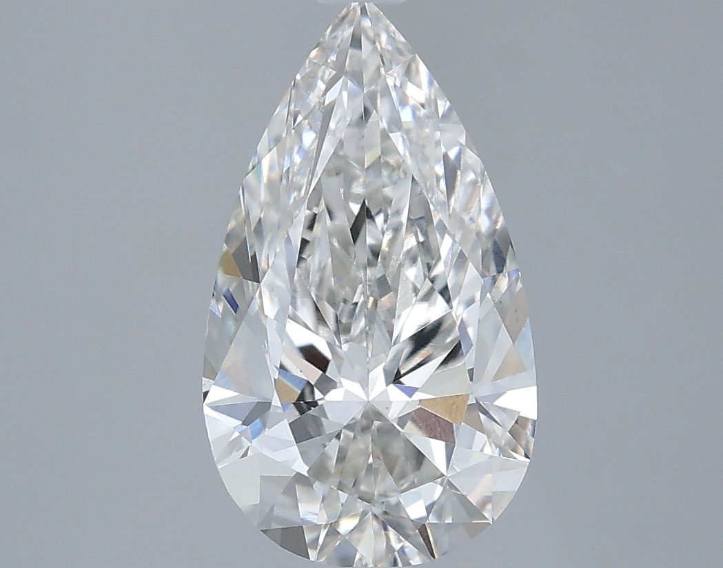 Lab Grown Diamond 2,54Ct F-VS1 Pear - IGILG809668194 1