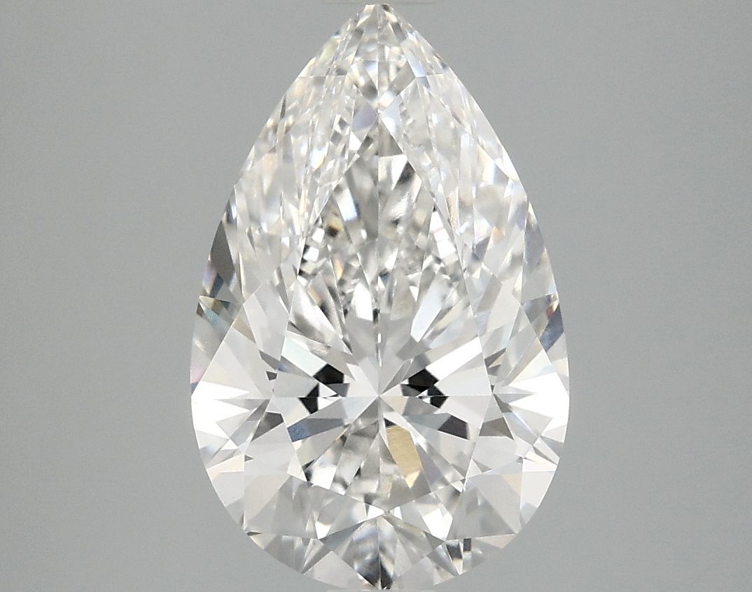 Lab Grown Diamond 2,84Ct F-VVS2 Pear - IGILG729520346 1