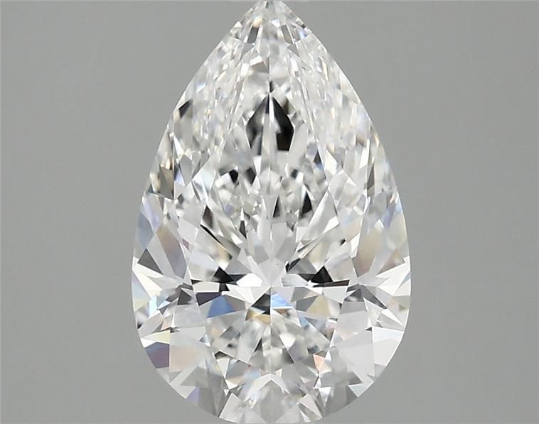 Lab Grown Diamond 2,02Ct E-VVS2 Pear - IGILG758586925 1