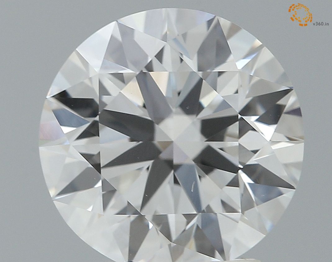 Lab Grown Diamond 2,79Ct F-VVS1 Round - IGILG646449737 1