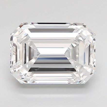 Lab Grown Diamond 2,92Ct D-IF Emerald - IGILG826626930 1
