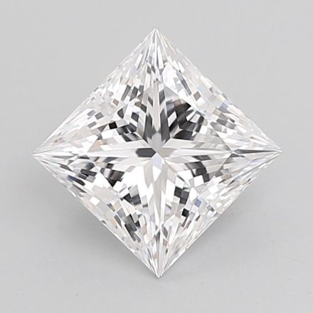 Lab Grown Diamond 2,71Ct D-IF Princess - IGILG828682065 1