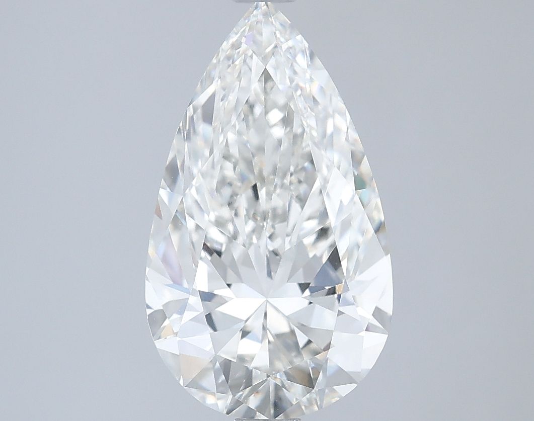 Lab Grown Diamond 2,58Ct F-VVS1 Pear - IGILG795688714 1