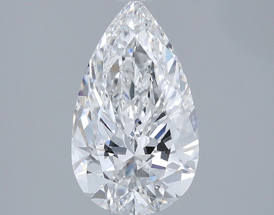 Lab Grown Diamond 2Ct D-VVS2 Pear - IGILG802611154 1