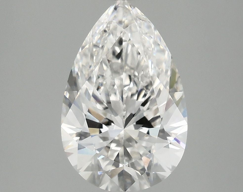 Lab Grown Diamond 2,59Ct F-VVS1 Pear - IGILG731534886 1