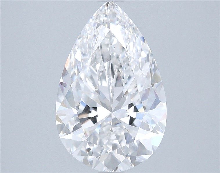Lab Grown Diamond 2,77Ct D-VS1 Pear - IGILG705519228 1