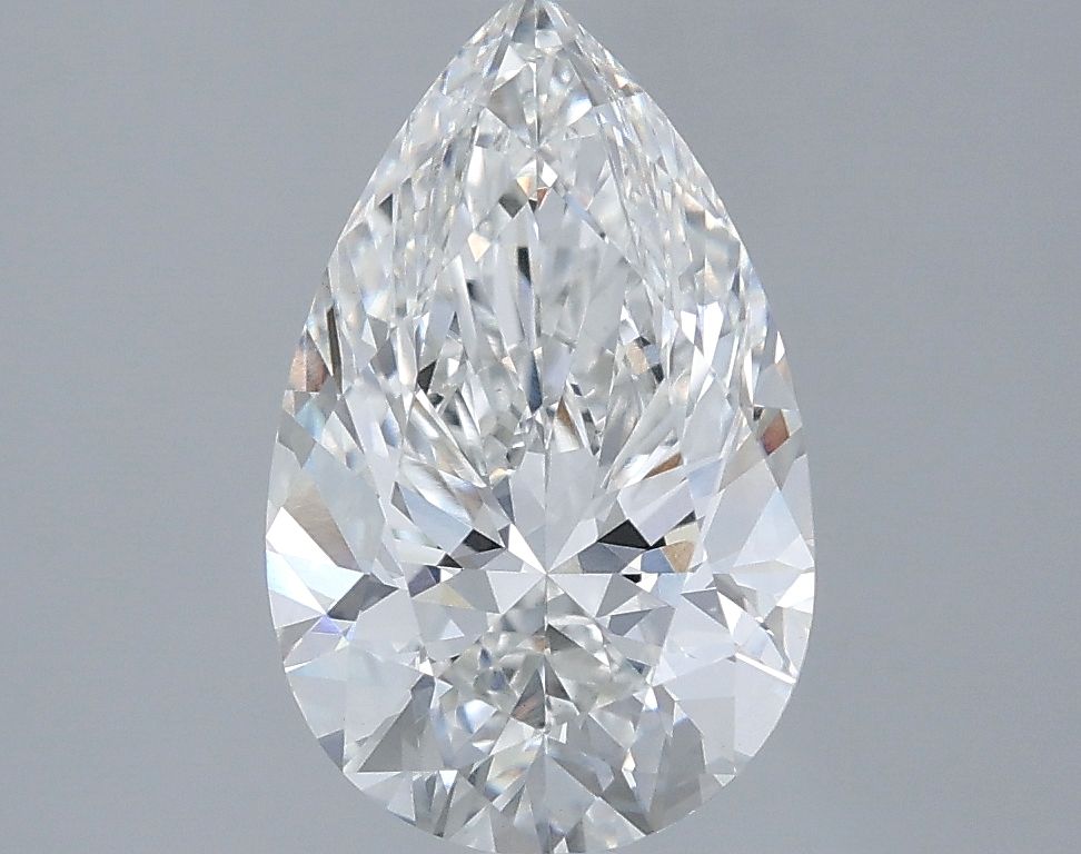Lab Grown Diamond 2,5Ct F-VVS2 Pear - IGILG808630159 1