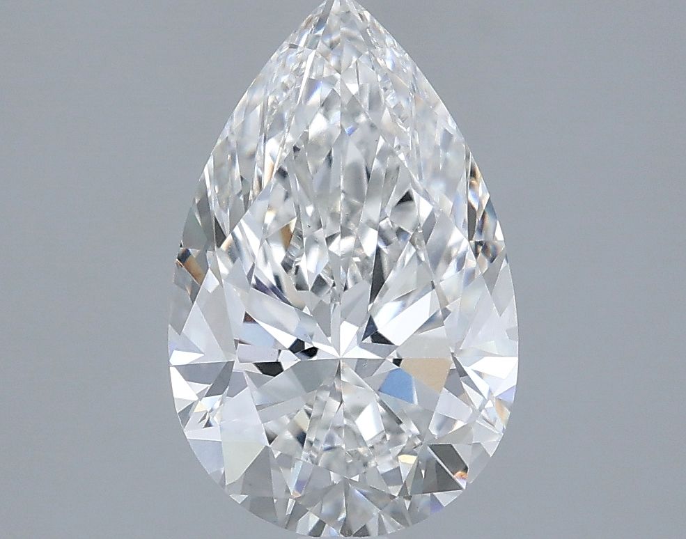 Lab Grown Diamond 2,57Ct F-VVS2 Pear - IGILG809634623 1