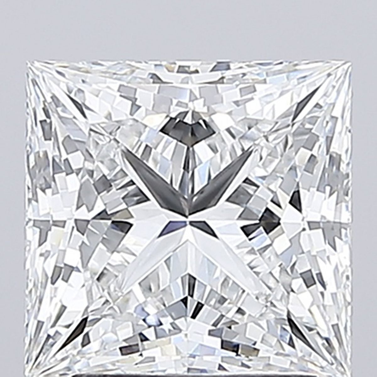 Lab Grown Diamond 2,75Ct E-VS1 Princess - IGILG648496571 1