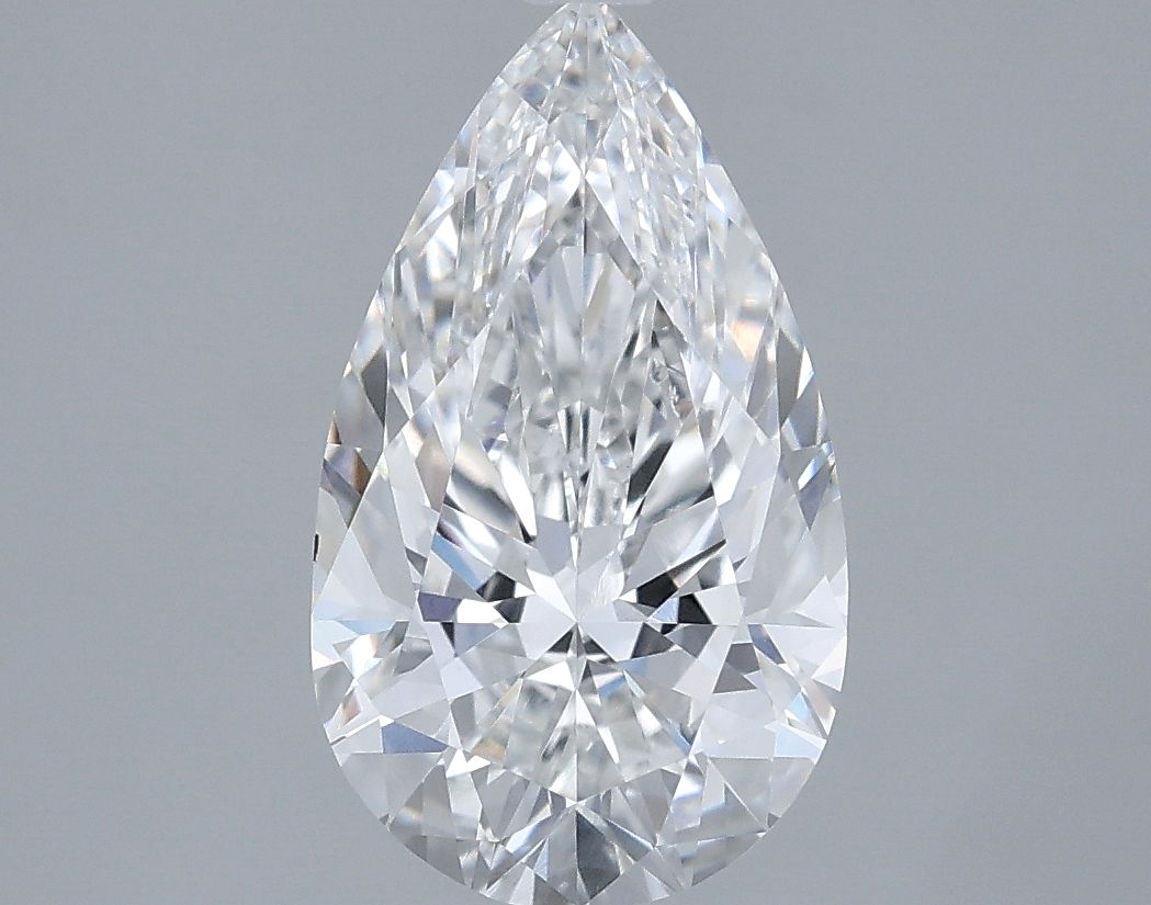 Lab Grown Diamond 2,72Ct D-VS1 Pear - IGILG813655610 1