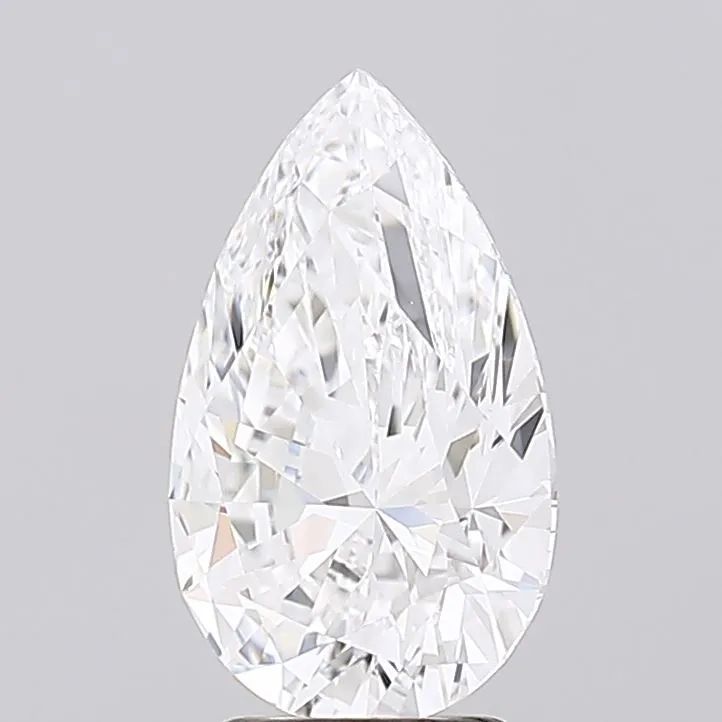 Lab Grown Diamond 2,73Ct E-VS1 Pear - IGILG678541469 1